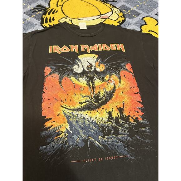 Iron Maiden Flight of Icarus 2018 Tour T-shirt - Picture 2 of 5